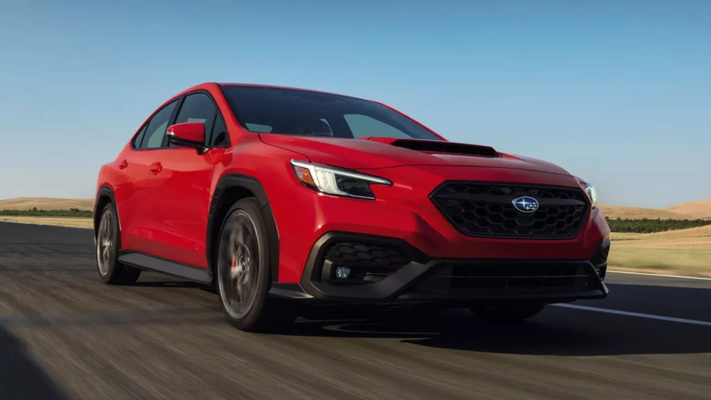 2023 Subaru WRX TR. Imagen movimiento.