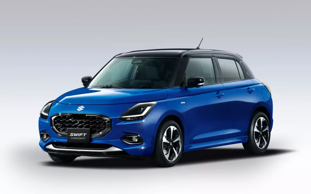 2023 Suzuki Swift Tokio. Imagen estudio.