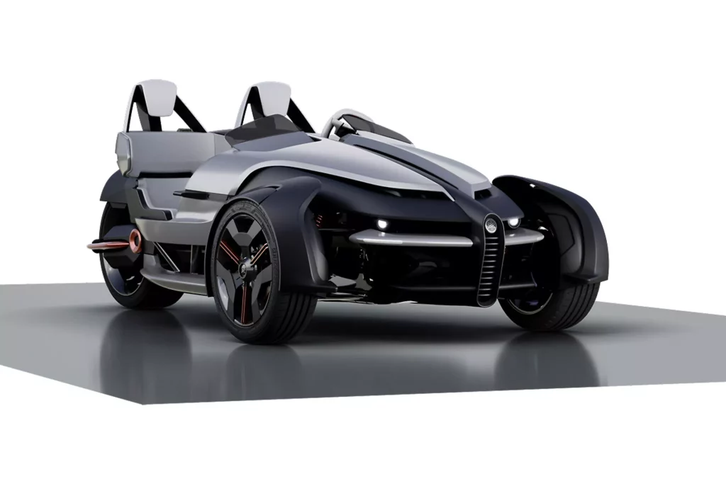 Yamaha está dispuesta a tener su propio Morgan Super 3 2 Motor16 2023 Yamaha Tricera. Imagen estudio.