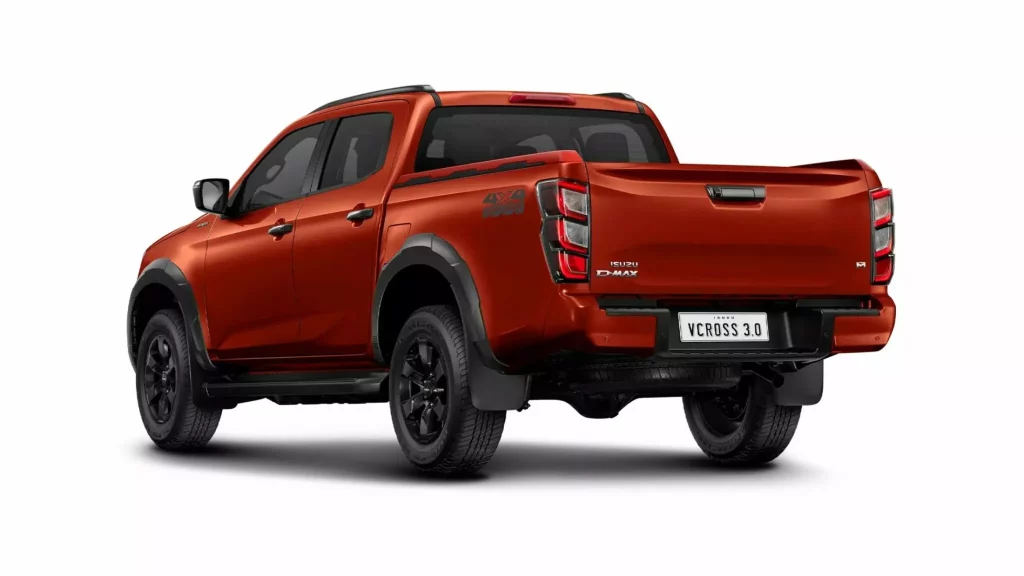 2023 Isuzu D-Max. Imagen trasera.