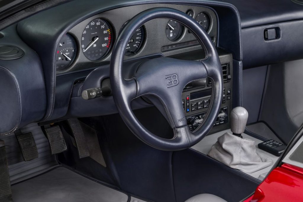 Este Bugatti EB110 GT sale a subasta con 7.000 kilómetros 12 Motor16 Bugatti EB 110 11 Motor16