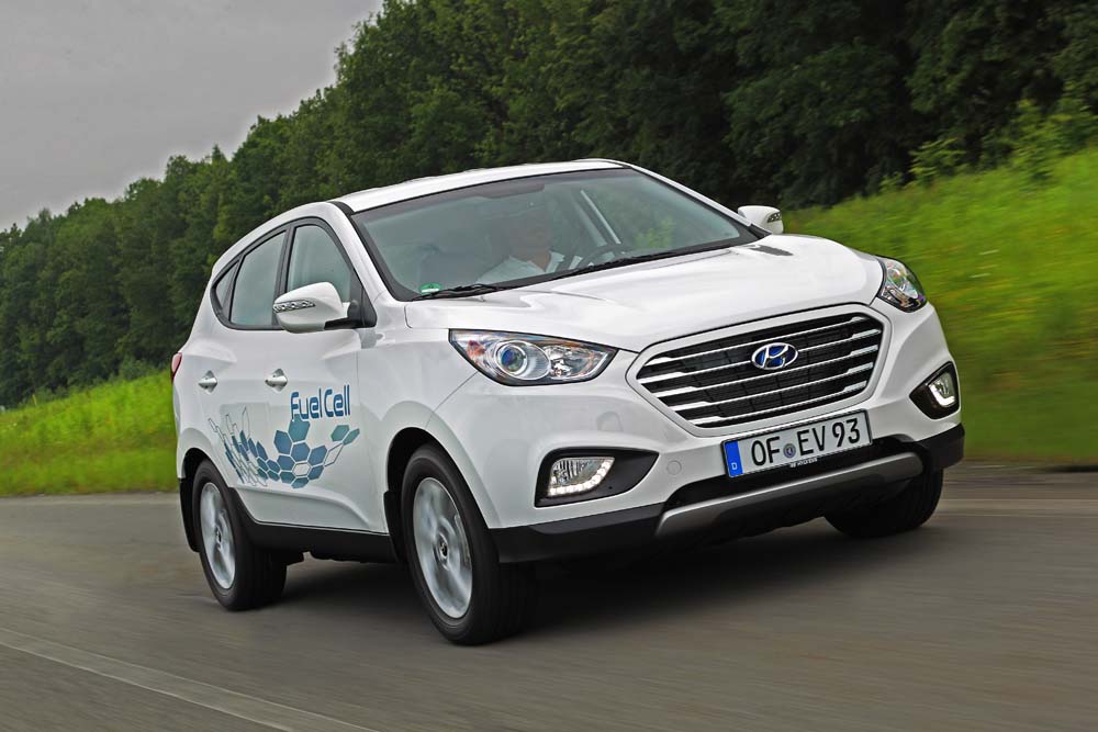 Todos los vehículos de hidrógeno de Hyundai. 3 Motor16 Hyundai ix35