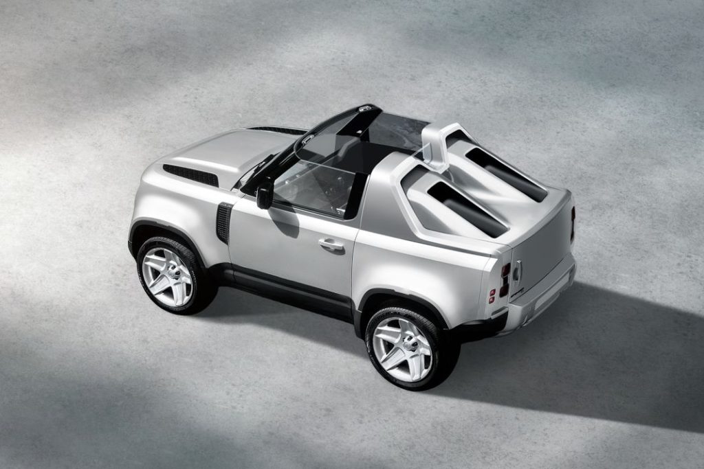 El JLR Defender roadster de Kahn se llama Flying Huntsman Spyder 90 5 Motor16 JLR Defender Flying Huntsman 90 Spyder 2 Motor16