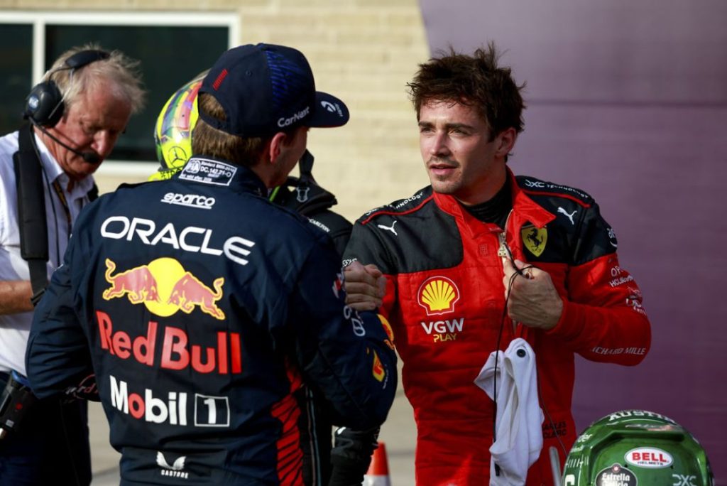 MAX VERSTAPPEN CHARLES LECLERC Motor16