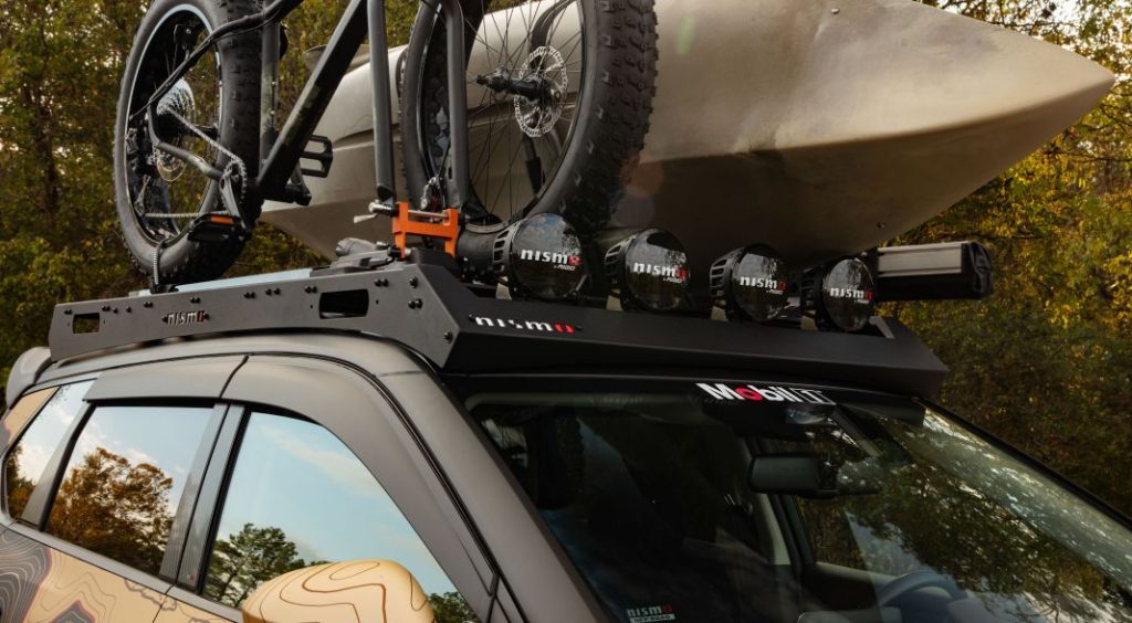 Un Nissan Navara extremo, un X-Trail todototerreno y una berlina atómica son las propuestas de Nissan en el SEMA 30 Motor16 Nissan Rogue X Trail Sema 2023 10 Motor16