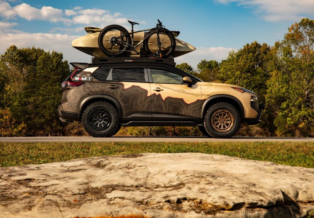 Un Nissan Navara extremo, un X-Trail todototerreno y una berlina atómica son las propuestas de Nissan en el SEMA 27 Motor16 Nissan Rogue X Trail Sema 2023 4 Motor16