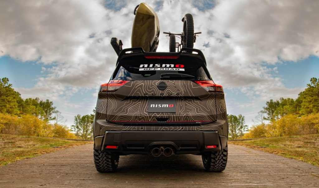 Un Nissan Navara extremo, un X-Trail todototerreno y una berlina atómica son las propuestas de Nissan en el SEMA 6 Motor16 Nissan Rogue X Trail Sema 2023 8 Motor16