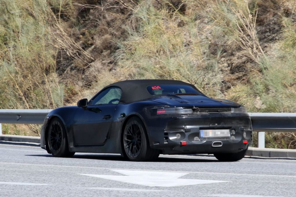 El Porsche 718 Boxster eléctrico pierde camuflaje 2 Motor16 Porsche 718 Boxster electrico