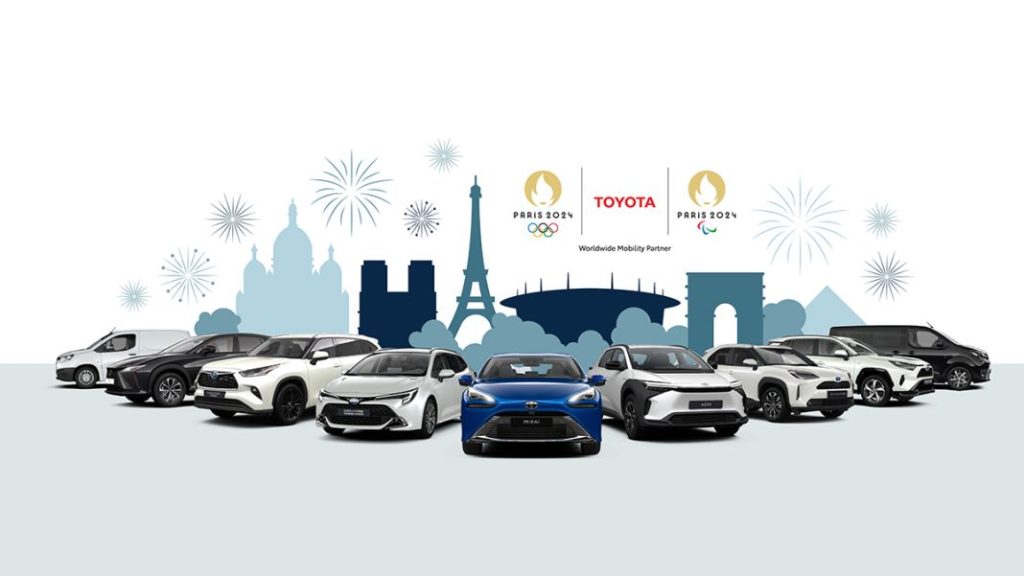 La marca que moverá con hidrógeno los Juegos Olímpicos de París 2 Motor16 Toyota flota Juegos Olimpicos Paris 2024 Motor16