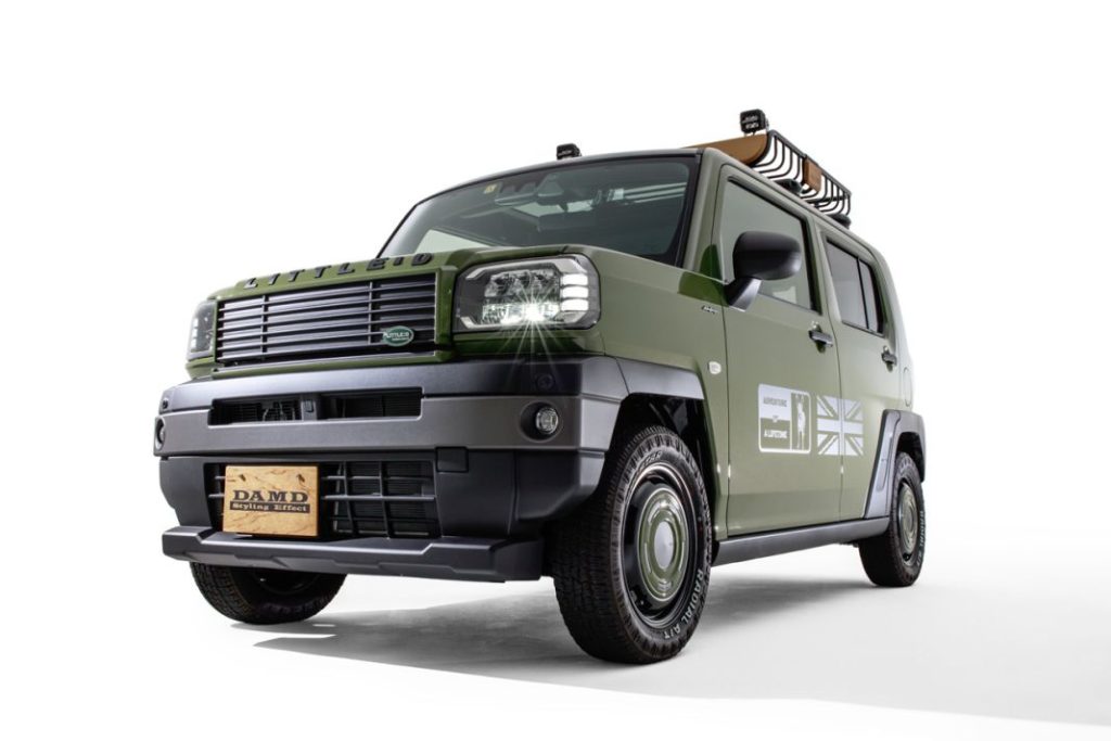 Convierte tu Suzuki Jimny en un mini Mercedes Clase G con este kit 29 Motor16 kei car transformados 11 Motor16