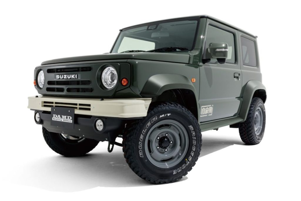 Convierte tu Suzuki Jimny en un mini Mercedes Clase G con este kit 11 Motor16 kei car transformados 3 Motor16