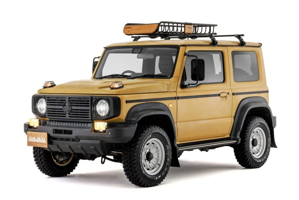 Convierte tu Suzuki Jimny en un mini Mercedes Clase G con este kit 9 Motor16 kei car transformados 8 Motor16