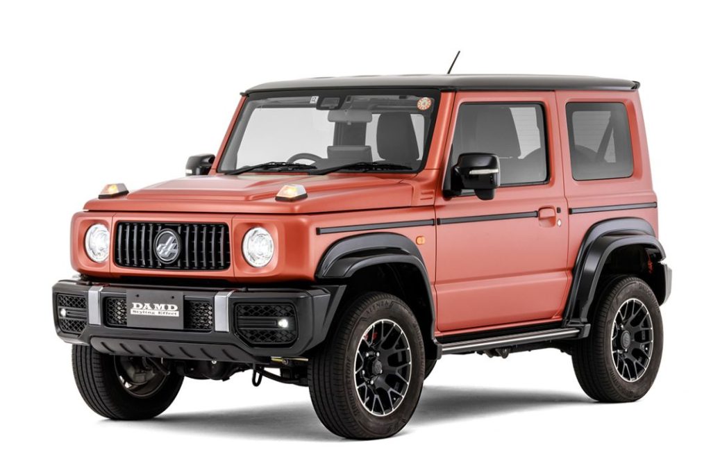 Convierte tu Suzuki Jimny en un mini Mercedes Clase G con este kit 7 Motor16 suzuki jimny damd clase g 8 Motor16