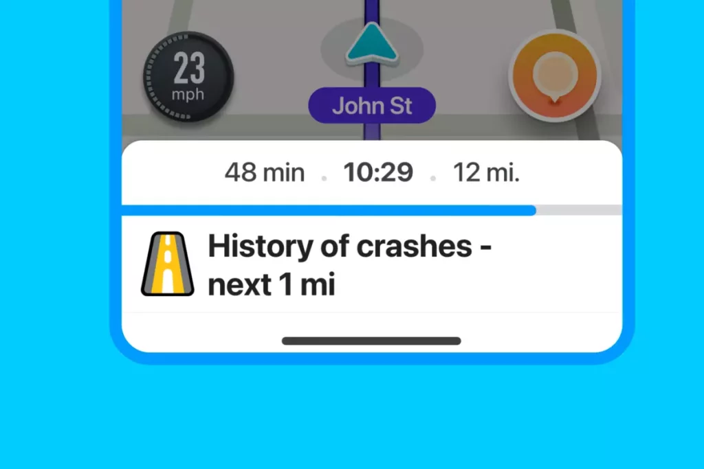 La función que puede salvarte la vida que ha estrenado Waze, que adelanta por la derecha a Google Maps 16 Motor16 waze