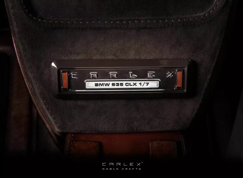 Carlex Design lo borda con este BMW 635 bautizado como CRX 2 Motor16 1986 BMW 635 CRX Carlex Design. Imagen detalle.