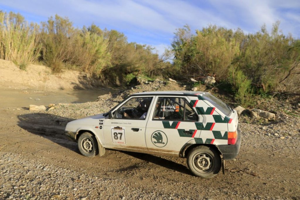 El Skoda Favorit resiste al Iberian Classic Raid. En el que hemos participado 47 Motor16 1994 Skoda Favorit Rally 34 Motor16