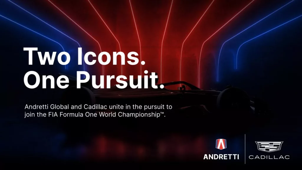 2023 Andretti Cadillac F1. Imagen.