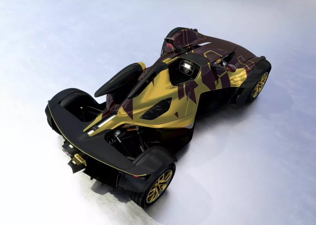 El BAC Mono R se viste de oro por expreso deseo de un Youtuber 27 Motor16 2023 BAC Mono R Jordan Youtuber 25 Motor16
