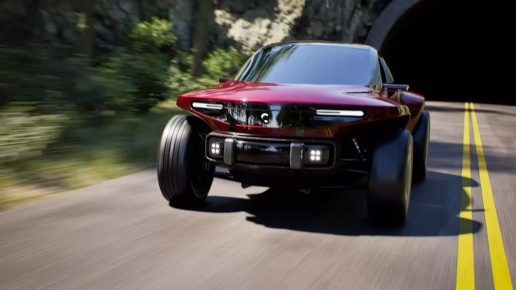 2023 Callum Skye Buggy. Imagen delantera.