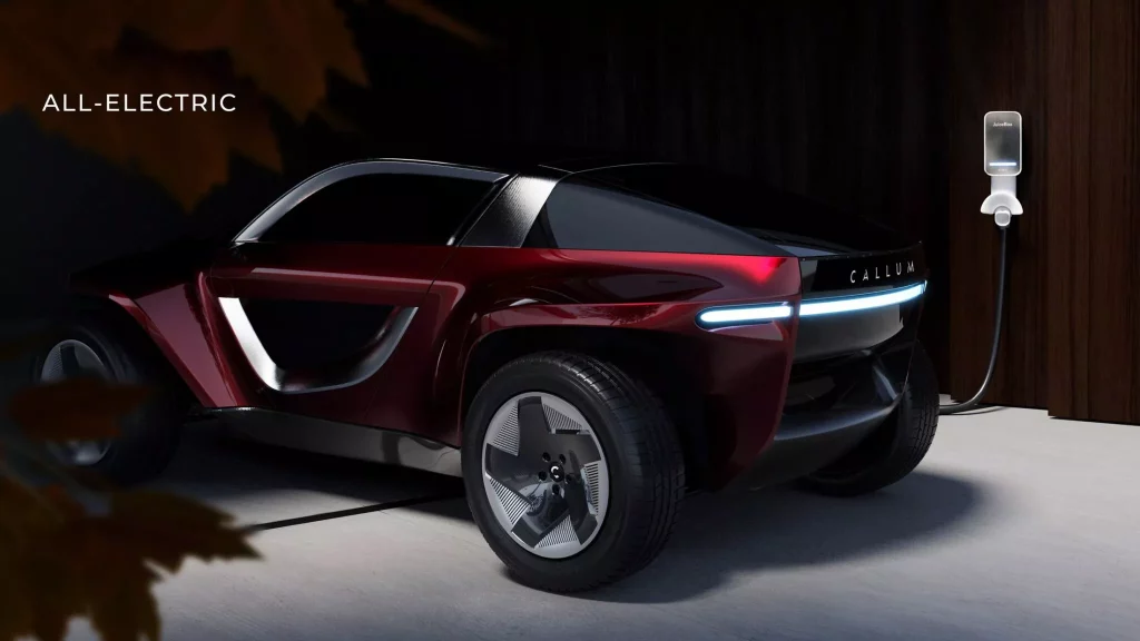 2023 Callum Skye Buggy. Imagen trasera.