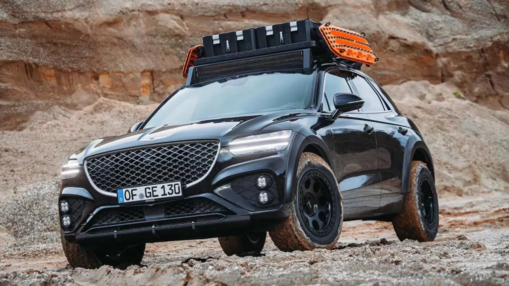 2023 Delta4x4 Genesis GV70. Imagen estática.