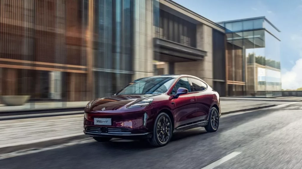 2023 GAC Aion Hyper HT. Imagen movimiento.