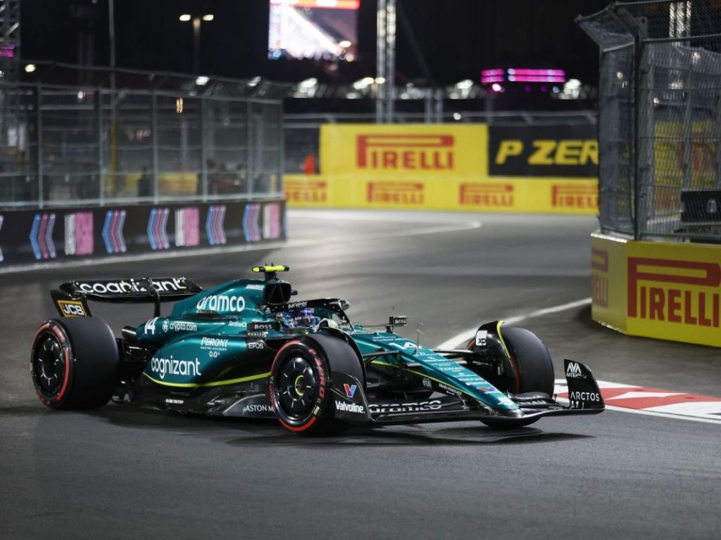 Cuando en la Fórmula 1 no todo se queda en Las Vegas 3 Motor16 2023 Gran Premio de Las Vegas F1. Imagen alonso.