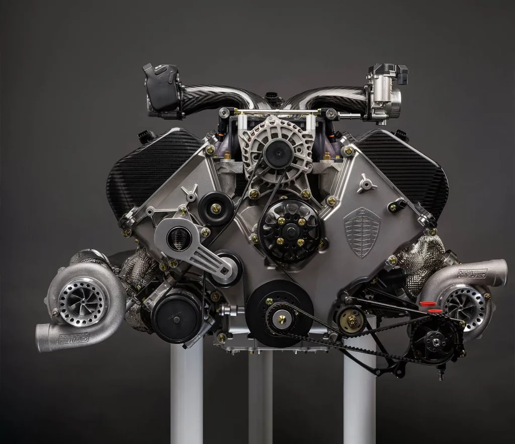 2023 Koenigsegg Jesko Motor. Imagen portada.