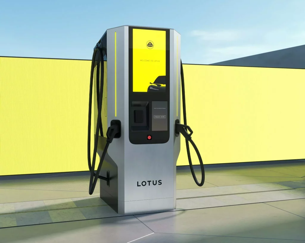 El avanzado cargador de Lotus te va a dejar frito 1 Motor16 2023 Lotus Cargador. Imagen cargador.