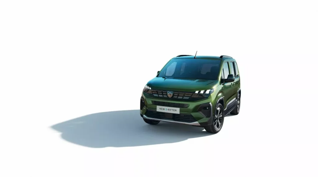 2023 Peugeot E-Rifter. Imagen estudio.