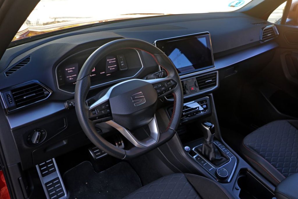 2023 Seat Tarraco e-HYBRID Prueba. Imagen interior.