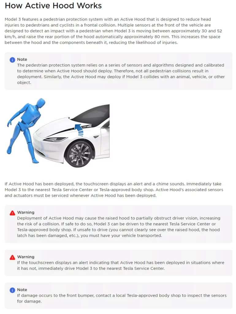 El nuevo Tesla Model 3 fue creado para que no juegues al Carmageddon 1 Motor16 2023 Tesla Model 3 Capo activo Motor16