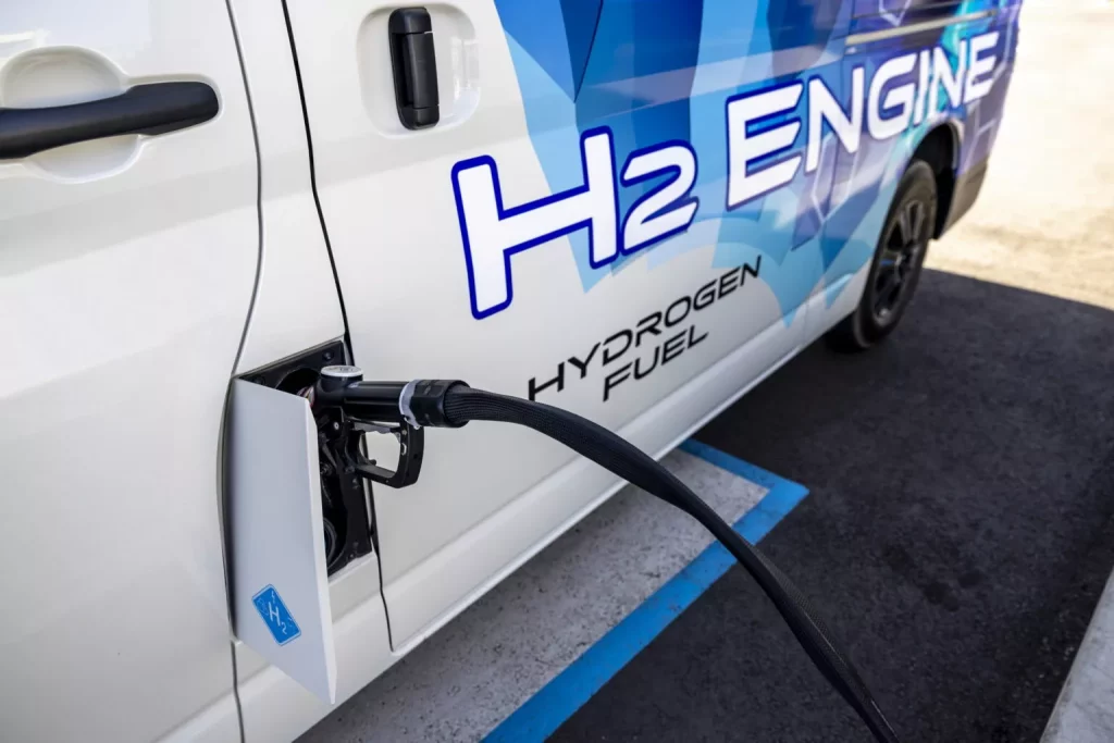2023 Toyota HiAce Hydrogen Prototipo. Imagen detalle.