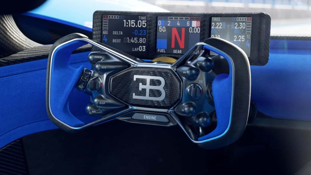 2023 bugatti bolide interior 3 Motor16