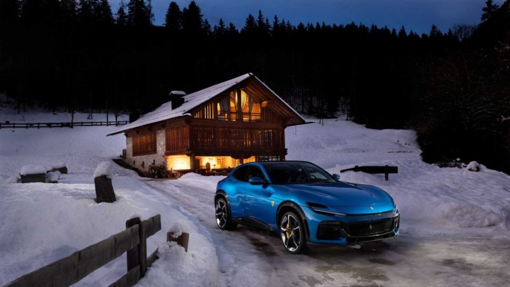 2023 Ferrari Purosangue. Imagen estática.