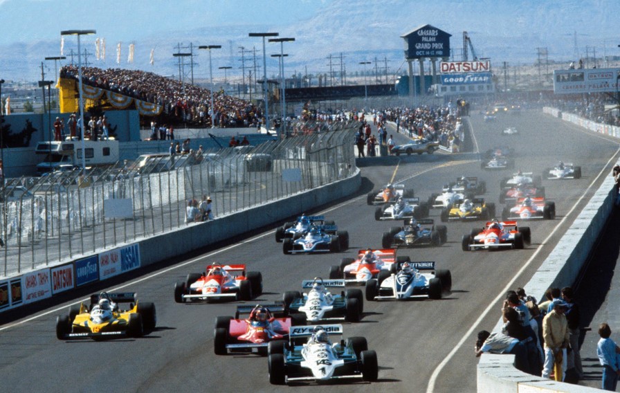 Gran Premio de Las Vegas: La derrota por el título más misteriosa en la historia de la Fórmula 1 2 Motor16 1981 Gran Premio Las Vegas Fórmula 1. Imagen carrera.