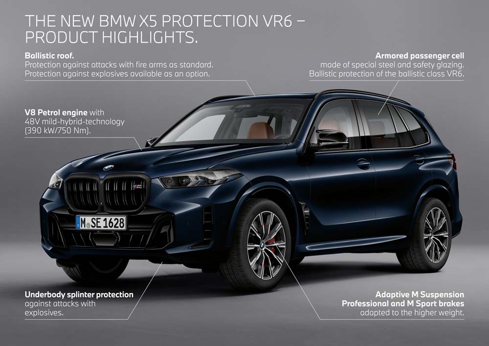 BMW Protection, la gama de coches blindados que salvan vidas 37 Motor16 BMW X5 Protection 1 1 Motor16