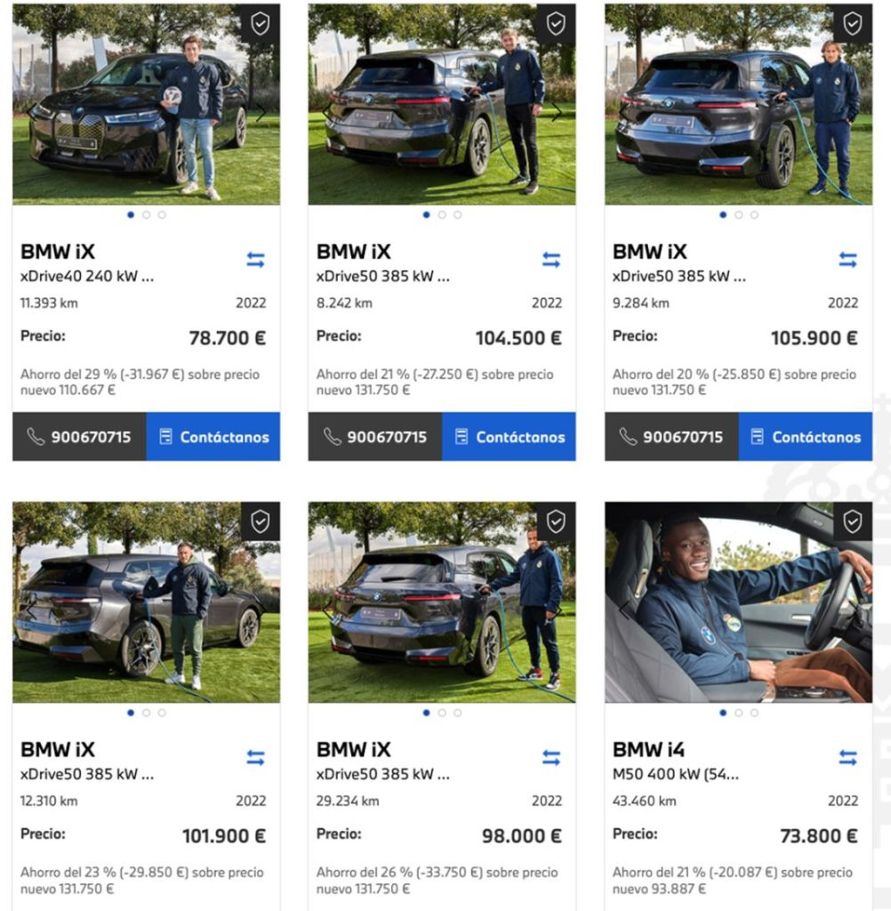 BMW segunda mano real madrid Motor16