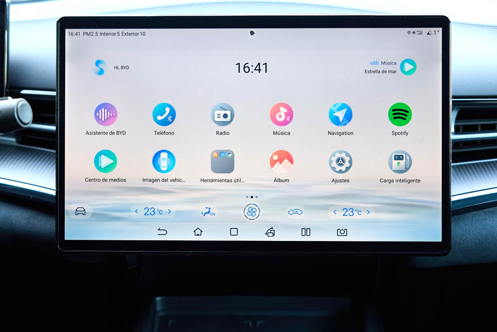 Primera prueba del BYD Seal. Un dolor de cabeza para el Tesla Model 3 33 Motor16 BYD Seal 25 1 Motor16