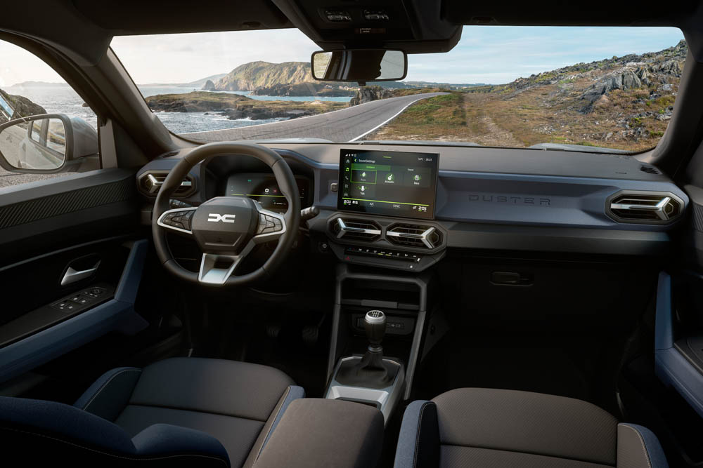 Nuevo Dacia Duster. Queda el nombre y poco más 4 Motor16 Foto interior del Dacia Duster 2024.