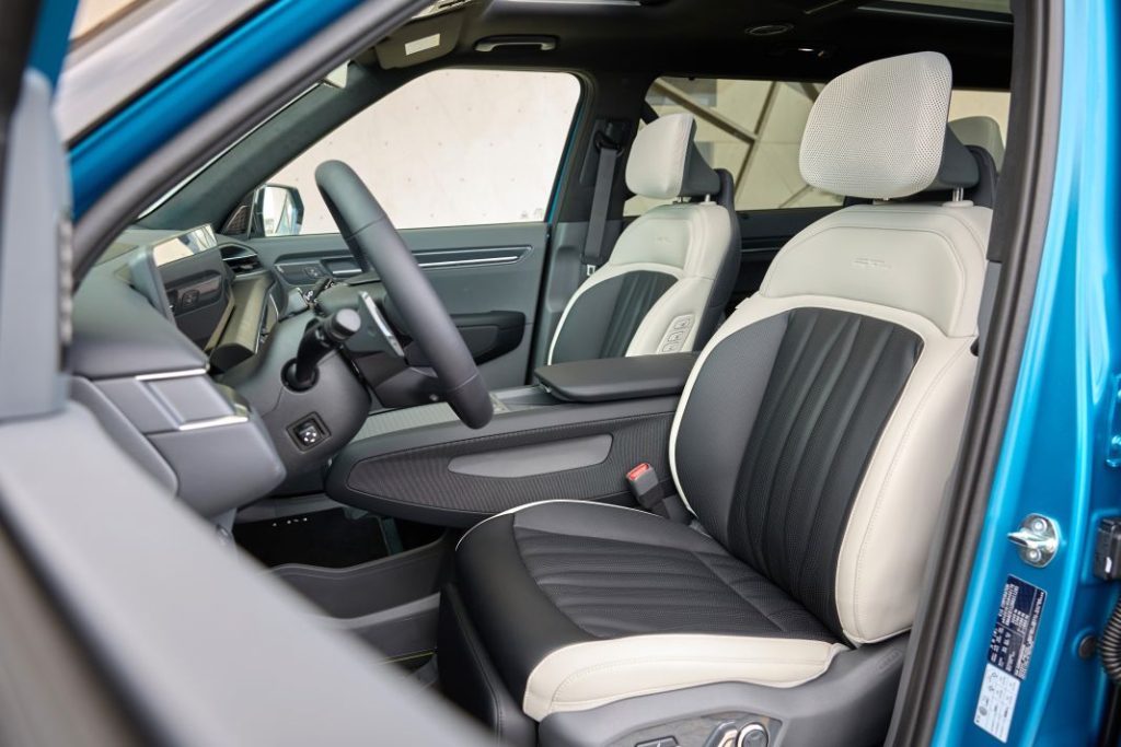 2023 Kia EV9 GT-Line. Imagen asientos.