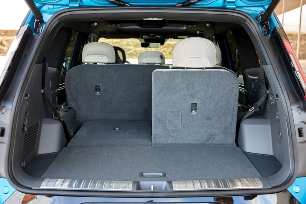 2023 Kia EV9 GT-Line. Imagen maletero.