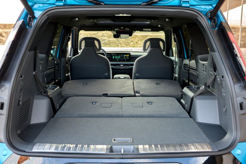 2023 Kia EV9 GT-Line. Imagen maletero.