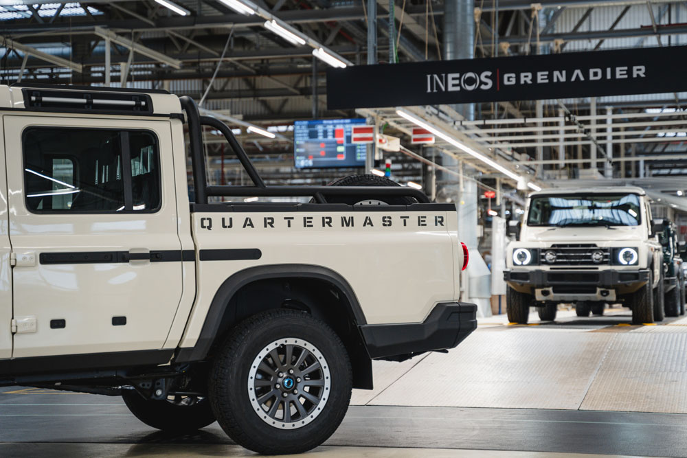 Ineos empieza a ser una familia 2 Motor16 INEOS Grenadier Quartermaster Start of production 2 Motor16