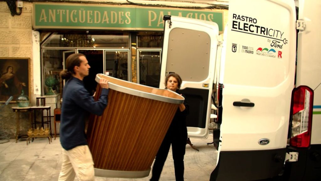 La marca con la que los comerciantes del Rastro madrileño se han pasado a la movilidad eléctrica 10 Motor16 RastroElectricitybyFord9 Motor16