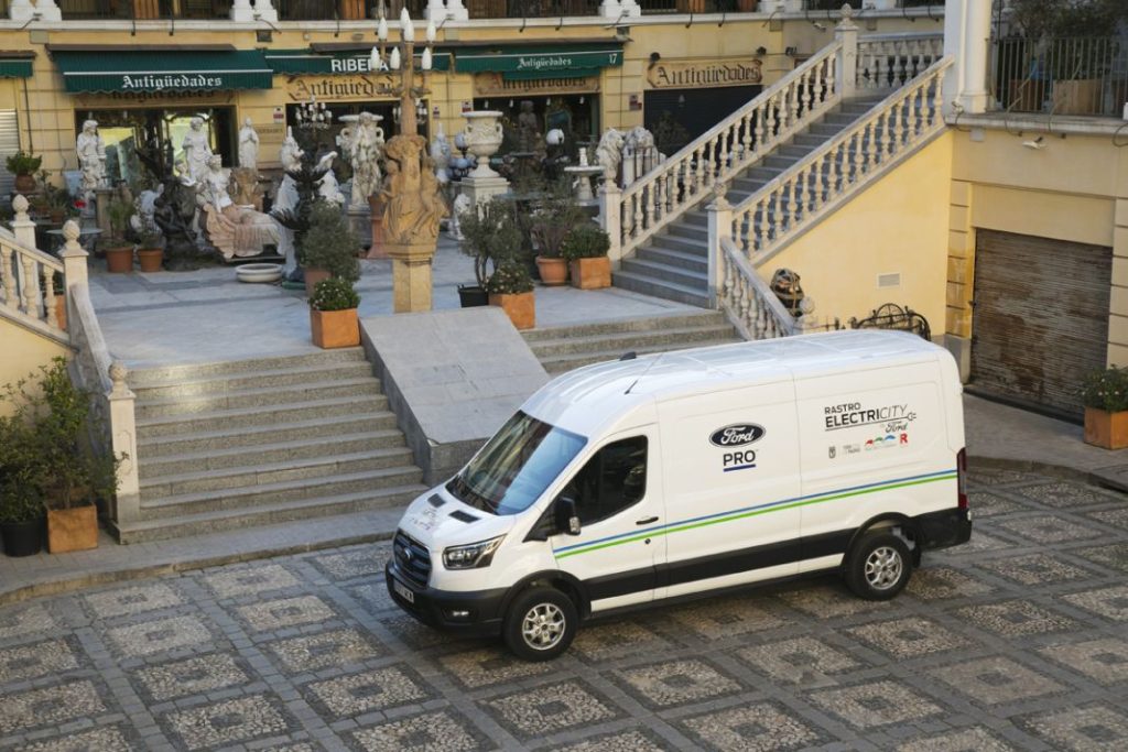 La marca con la que los comerciantes del Rastro madrileño se han pasado a la movilidad eléctrica 4 Motor16 RastroElectricitybyFord 5 Motor16