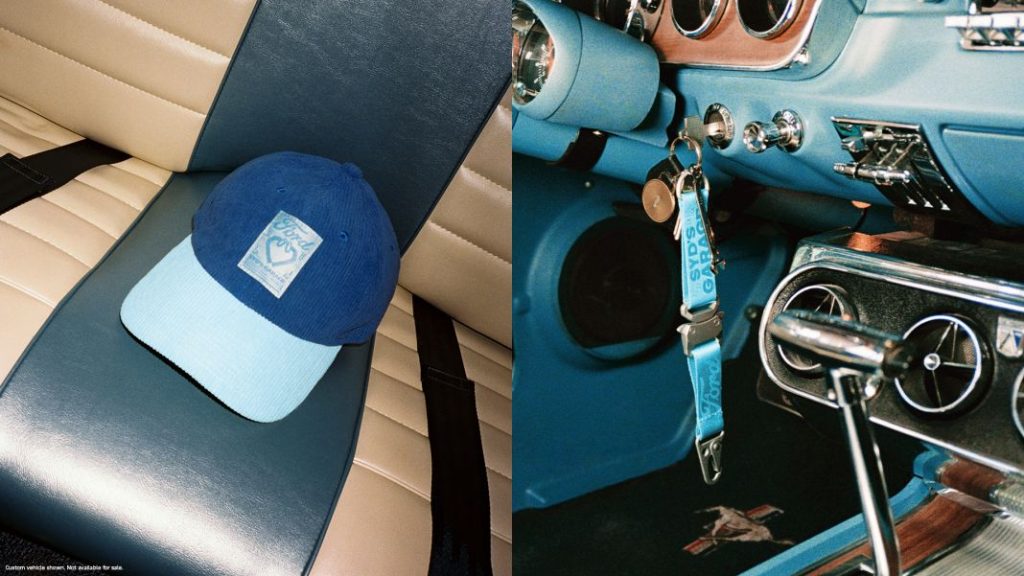 El Ford vintage de Sydney Sweeney ('Euphoria') que ha inspirado una colección de ropa 8 Motor16 SydneySweeneyxFordMustang HatKeychain 1920x1080 00 Motor16