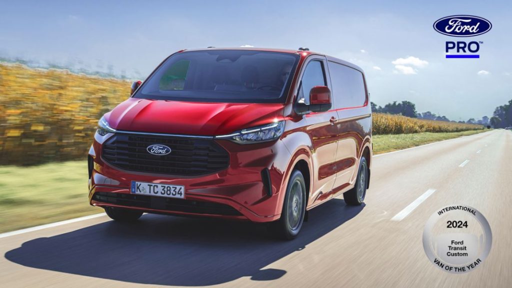 Doblete de premios para Ford 1 Motor16 Van Of the Year Ford Transit Custom Motor16
