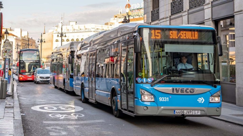 Durante estos tres días vas a poder subir gratis a los autobuses de la EMT 116 Motor16 sostenible