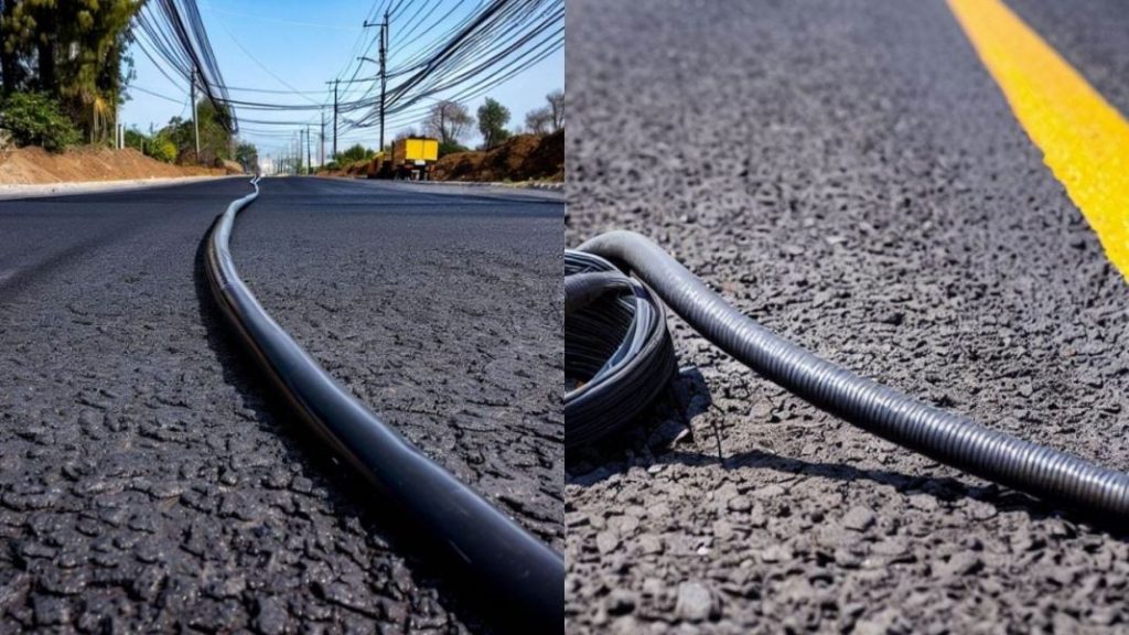 La DGT te saca de dudas: Para esto sirven los cables negros que encuentras cruzados en muchas carreteras 63 Motor16 DGT